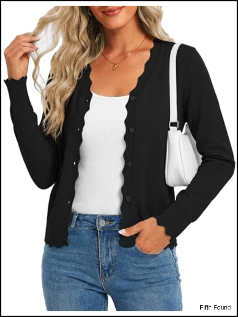 Women's V-Neck Button Front Lightweight Knit Cardigan Sweater